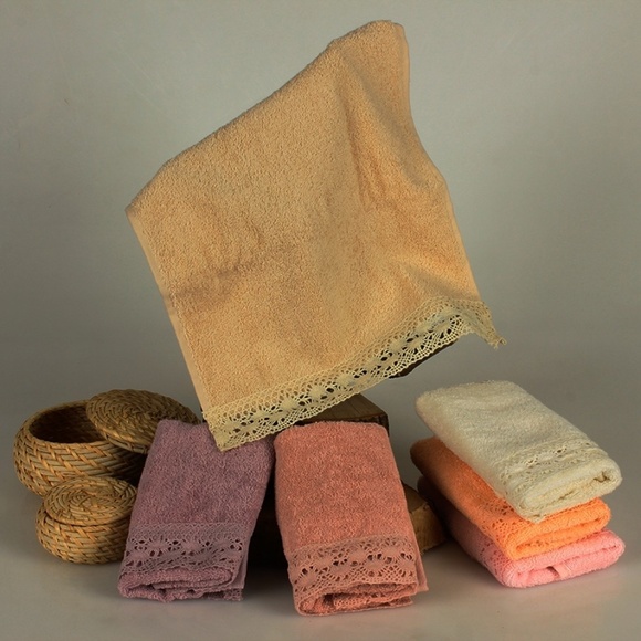 Turkish Towel Sets, Bamboo & Cotton Blend 6 Pieces - Picture 4 of 5